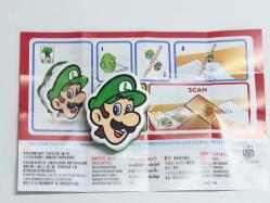 Kinder VC401 Luigi Pen Top Nintendo Süper Mario Kinder Sürpriz Yumurta Mini Figür Oyuncak - 2025