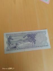 Beş (5) Türk Lirası. Orijinal dönem, çil durumda