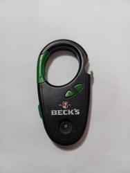 BECK BİRA KAPAK AÇACAGİ. AÇACAK ELEKTRİNİK KİSMİ CALİSİP CALİSMADİGİ DENENENMEDİ HALİYLE KOLEKSİYON DEKORLUK KULLANİMLİK KOLEKSİYON DEKORLUK