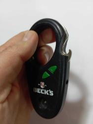 BECK BİRA KAPAK AÇACAGİ. AÇACAK ELEKTRİNİK KİSMİ CALİSİP CALİSMADİGİ DENENENMEDİ HALİYLE KOLEKSİYON DEKORLUK KULLANİMLİK KOLEKSİYON DEKORLUK
