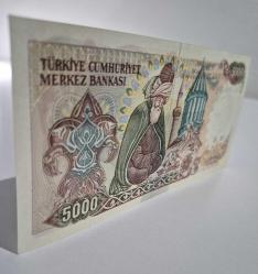 5000 TL Büyük Mevlana  7 Emisyon  Çil -