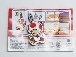 Kinder VQ417 Toad Nintendo Süper Mario Kinder Sürpriz Yumurta Mini Figür Oyuncak - 2025