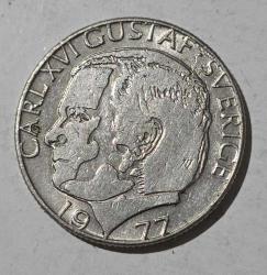 İSVEÇ 1977 1 Kron