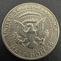 ABD Half Dolar 1972. Amerika 1/2 Yarım Kennedy