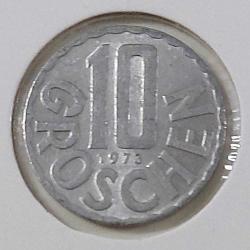 1973 AVUSTURYA 10 GROSCHEN ORİJİNAL MADENİ PARASI ÇİL T4T2Y1 NADİRDİR