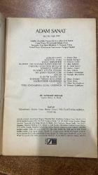 ADAM SANAT DERGİSİ - OCAK 1990 SAYI: 50  MEMET FUAT - SAMİM KOCAGÖZ - MEHMET SERDAR - UĞUR KÖKDEN - A. CELAL BİNZET - GÜRHAN TÜMER - PETER COLLIER - FREDERIC DUCHAMPS - NADEJDA MANDELSTAN - HASAN ANAMUR - ÜSTÜN ALSAÇ - HİLMİ BÜYÜKŞEKERCİ - YAVUZER ÇETİNKAYA - GUSTAV KLIMT - İNCİ ASENA - İ. TİMUÇİN YEKTA - TURGAY FİŞEKÇİ  ŞAİRLER GREVİ - KİTAPTAN YANA - BİLİNÇ ENDÜSTRİSİ - GLAESER: 1902 DOĞUMLULARIN SÖZCÜSÜ - YARATMA SÜRECİNDE BUNALIM - GURBETÇİ YAPITLAR - DEVRİMCİ KÜLTÜR DÜŞLERİ - BİR ŞAİRİN ÖLDÜRÜLÜŞÜ - ANILAR - KLIMT'İN KADINLARI - BİLİNÇSİZ TÜRKÇE KULLANIMI - KARİKATÜRDE GELİŞMELER - TÜRK SİNEMASINDA GENEL GÖRÜNÜM - BU SAYIDAKİ RESSAM - KAPAK - ABONE KOŞULLARI - İLAN KOŞULLARI - 80 SAYFA