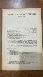 ADAM SANAT DERGİSİ - KASIM 1988 SAYI: 36  MEMET FUAT - SAMİ SELÇUK - GİANNI CELATI - HENRI TROYAT - GERMAINE GREER - SARPER ÖZSAN - İNCİ ASENA - İ. TİMUÇİN YEKTA - TURGAY FİŞEKÇİ - YAVUZ KÖSEMEN - SUPHİ TAŞHAN - HİLMİ BÜYÜKŞEKERCİ - ENGİN ERGÖNÜLTAŞ - TURGUT ÇEVİKER - MEHMET SERDAR - LEVEND KILIÇ - KEMAL ATAKAY - İSKENDER FİKRET AKDORA - NAHİT ULVİ AKGÜN - SABAHATTİN KUDRET AKSAL - TALİP APAYDIN - CEVAT ÇAPAN - METİN ALTIÖK - REFİK DURBAŞ - TURGAY FİŞEKÇİ - ELİF - KÜÇÜK İSKENDER - BEDİRHAN TOPRAK - KEMAL ERDOĞAN - YÜCELAY SAL - EFLÂTUN NURİ - AYDIN ÜLKEN  YAZIYA GÜVENİNİ YİTİRMEK - BATILILIK VE DOĞULULUK - MUTLU SON ÜZERİNE - FLAUBERT - KÜBA'DA KADINLAR VE GÜÇ - MÜZİĞİMİZİN ÇOKSESLENDİRİLMESİ - İKİ EFLATUN NURİ - ÇİZGİNİN KUYUMCUSU - MÜZİK: İNSANIN SES DOĞASI - GÖRÜNTÜ BOYUTU - SHAKESPEARE ÇEVRİLMELİ Mİ? - ŞİİR - BU SAYIDAKİ KARİKATÜRCÜ - KAPAK - ABONE KOŞULLARI - İLAN KOŞULLARI - 80 SAYFA