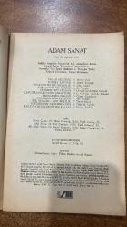 ADAM SANAT DERGİSİ - AĞUSTOS 1987 SAYI: 21  MEMET FUAT - SAMİM KOCAGÖZ - JOHN BERGER - ALİ TAYGUN - CLÉMENT-GRISONI - GÜNTER ENGELHARD - ARNULF RAINER - DOMINIQUE-ANTOINE GRISONI - C. CLÉMENT - SAM ROHDIE - TIMUR SELÇUK - TAHİR M. CEYLAN - TURGAY FİŞEKÇİ - İNCİ ASENA - I. TİMUÇİN YEKTA - YAVUZ KÖSEMEN - AYDIN ÜLKEN - CEVAT ÇAPAN - FİKRET DEMİRAĞ - REFİK DURBAŞ - ERDAL ALOVA - EROL ÇANKAYA - TARIK GÜNERSEL - ALİ ASKER BARUT - KÜÇÜK İSKENDER - KEMAL GÜNDÜZALP - KEMAL DURMAZ  YALAN KÜLTÜRÜ - KARDEŞ KAVGASI - MOSKOVA’DA BİR MEZARLIK - TÜRKÇE’NİN SES UYUMU KAMBURU - LEVI-STRAUSS KENDİNİ ANLATIYOR - İŞKENCENİN RESSAMI - SİNEMADA GÖSTERGELER - TEK SESLİLİK ÇOK SESLİLİK - FOTOĞRAFIN TARİHİNE GİRİŞ - KÜLTÜR GELENEĞİNİN HALKALARI - 80 SAYFA