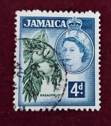 Jamaika damgalı pul