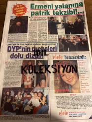 HAFTA SONU DERGİ - GAZETESİ EKSTRA EKİ DOĞUM GÜNÜ HEDİYESİ (TURKİSH -MAGAZINE - NEWSPAPER) - TAM TAKIM 8 SAYFADIR -  10 NİSAN 1992 - Sayı: 15 -Ergun Turgut-Dursun Karadağ-Emel Sayın-Şener Şen-Ajda Pekkan-Sezen Aksu-Uğur Yücel-Rutkay Aziz-Serap Aksoy-Erol Evgin-Pakize Suda-Yılmaz-Mustafa Oğuz-Melike Demirağ-Taner Şener-Gülten Hakan Bahadır-Ayşe Aksoy-Bülent Cankurt-Mustafa Çağlar-Orhan Keçeli-Engin Keçeli-Demet Akalan-Gülay Pınarbaşı-Cavit Çağlar-Kazekir Kazancıyan-Barış Kocaoğlu-Anthony Quinn-Taha Akgün-Omar Şerif-Henri Verneuil-Altan Akışık-Bilal Yıkılmaz-Serpil Çakmaklı-Can Apa-Levent Kırca-Oya Başar-Müfit Can Saçıntı-Yaşar Özel-Ayşe Emel Gürcan-Sinan Bengier-Tekin Siper-Süleyman Demirel-Barış Kocaoğlu-Ercan-Osman Yağmurdere-Şakir Öner Günhan-Şebnem Dönmez-Sör Alex-Sami Aksu-Enver Demirkan-Ozan-Çağlan-Seyyal Taner-Selim Andak-Güngör Hoşses-Timur Selçuk-Aylin Aslım-Rasim Dağlı-Emel Sayın-Muazzez Abacı-Selami Şahin-Zekai Tunca-Ümit Yaşar Oğuzcan-Kayahan-Harun Kolçak-Aşkın Nur Yengi-Fat