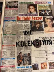 HAFTA SONU DERGİ - GAZETESİ EKSTRA EKİ DOĞUM GÜNÜ HEDİYESİ (TURKİSH -MAGAZINE - NEWSPAPER) - TAM TAKIM 8 SAYFADIR -  10 NİSAN 1992 - Sayı: 15 -Ergun Turgut-Dursun Karadağ-Emel Sayın-Şener Şen-Ajda Pekkan-Sezen Aksu-Uğur Yücel-Rutkay Aziz-Serap Aksoy-Erol Evgin-Pakize Suda-Yılmaz-Mustafa Oğuz-Melike Demirağ-Taner Şener-Gülten Hakan Bahadır-Ayşe Aksoy-Bülent Cankurt-Mustafa Çağlar-Orhan Keçeli-Engin Keçeli-Demet Akalan-Gülay Pınarbaşı-Cavit Çağlar-Kazekir Kazancıyan-Barış Kocaoğlu-Anthony Quinn-Taha Akgün-Omar Şerif-Henri Verneuil-Altan Akışık-Bilal Yıkılmaz-Serpil Çakmaklı-Can Apa-Levent Kırca-Oya Başar-Müfit Can Saçıntı-Yaşar Özel-Ayşe Emel Gürcan-Sinan Bengier-Tekin Siper-Süleyman Demirel-Barış Kocaoğlu-Ercan-Osman Yağmurdere-Şakir Öner Günhan-Şebnem Dönmez-Sör Alex-Sami Aksu-Enver Demirkan-Ozan-Çağlan-Seyyal Taner-Selim Andak-Güngör Hoşses-Timur Selçuk-Aylin Aslım-Rasim Dağlı-Emel Sayın-Muazzez Abacı-Selami Şahin-Zekai Tunca-Ümit Yaşar Oğuzcan-Kayahan-Harun Kolçak-Aşkın Nur Yengi-Fat