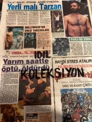 HAFTA SONU DERGİ - GAZETESİ EKSTRA EKİ DOĞUM GÜNÜ HEDİYESİ (TURKİSH -MAGAZINE - NEWSPAPER) - TAM TAKIM 8 SAYFADIR -  10 NİSAN 1992 - Sayı: 15 -Ergun Turgut-Dursun Karadağ-Emel Sayın-Şener Şen-Ajda Pekkan-Sezen Aksu-Uğur Yücel-Rutkay Aziz-Serap Aksoy-Erol Evgin-Pakize Suda-Yılmaz-Mustafa Oğuz-Melike Demirağ-Taner Şener-Gülten Hakan Bahadır-Ayşe Aksoy-Bülent Cankurt-Mustafa Çağlar-Orhan Keçeli-Engin Keçeli-Demet Akalan-Gülay Pınarbaşı-Cavit Çağlar-Kazekir Kazancıyan-Barış Kocaoğlu-Anthony Quinn-Taha Akgün-Omar Şerif-Henri Verneuil-Altan Akışık-Bilal Yıkılmaz-Serpil Çakmaklı-Can Apa-Levent Kırca-Oya Başar-Müfit Can Saçıntı-Yaşar Özel-Ayşe Emel Gürcan-Sinan Bengier-Tekin Siper-Süleyman Demirel-Barış Kocaoğlu-Ercan-Osman Yağmurdere-Şakir Öner Günhan-Şebnem Dönmez-Sör Alex-Sami Aksu-Enver Demirkan-Ozan-Çağlan-Seyyal Taner-Selim Andak-Güngör Hoşses-Timur Selçuk-Aylin Aslım-Rasim Dağlı-Emel Sayın-Muazzez Abacı-Selami Şahin-Zekai Tunca-Ümit Yaşar Oğuzcan-Kayahan-Harun Kolçak-Aşkın Nur Yengi-Fat