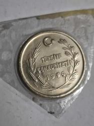 1996 Darphane Gümüş jetonu  orjinaldir. 6 gram Gümüş