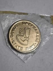 1996 Darphane Gümüş jetonu  orjinaldir. 6 gram Gümüş