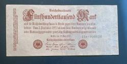 Almanya 1923 500 Bin Mark