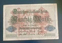 Almanya 1914 50 Mark