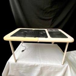 Katlanır Çift Fanlı Laptop Sehpası