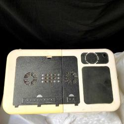 Katlanır Çift Fanlı Laptop Sehpası