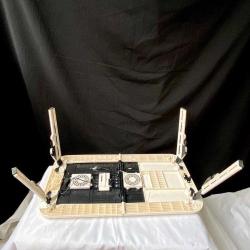 Katlanır Çift Fanlı Laptop Sehpası