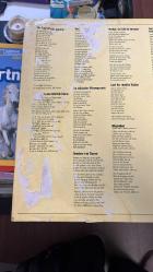 DAS GROßE DEUTSCHE VOLKSLIEDER ALBUM FÜR DAS ROTE KREUZ - FISCHER CHÖRE - DIE WIENER SANGERKNABEN - DIE ORIGINAL HEIDELERCHEN - TÖLZER KNABENCHOR - DIE WESTFALISCHEN NACTIGALLEN UND VIELE ANDERE BEKANNTE CHÖRE - GEMA RECORDS 33'LÜK LONG PLAYLER 1978 - VINLY - KIZIL HAÇ İÇİN BÜYÜK ALMAN HALK ŞARKILARI ALBÜMÜ DUBLE ALBÜMDÜR YANİ 2 PLAK İÇERMEKTEDİR... DİKKAT FOTOĞRAFLARA İYİ BAKALIM ÇÜNKÜ KAPAK İÇERİDEN YAPIŞMIŞ VE HASARLI... ben biraz tamir eder gibi yaptım  :)