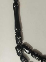 MISIR İŞİ GÜMÜŞ ÇAKIM - İŞLEMELİ KUKA TESBİH / ÇOK TEMİZ