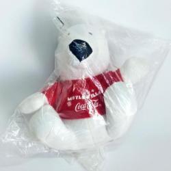 Coca Cola Lisanslı Peluş Mutlu yıllar temalı Kutup Ayısı - Ambalajında