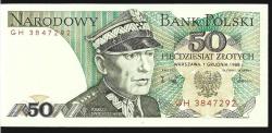** POLONYA ( 50 * ZLOTYCH ) 1988 - ÇİL