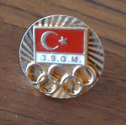 GSGM Gençlik Spor Genel Müdürlüğü Rozet