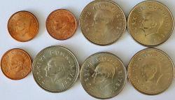 Türkiye Cumhuriyeti  1000 Lira  1990, 1991, 1992, 1993, 1994, 1995 (büyük ve küçük tarih), 1996  (0973)