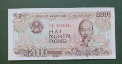 Vietnam 1988 2000 Dong Çil