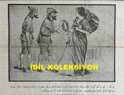 Osmanlıca Karagöz Mizah Dergisi-Gazetesi, Orijinal Dönem Basım, (Ottoman Magazine-Newspaper-Journal Illustré Cara-Gueuz) - 15 Aralık 1923 - Sayı: 1643 - Hicri: 7 Cemaziyelevvel 1342 - Rumi: 15 Kanun-i Evvel 1339 - Karikatür: 