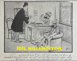 Osmanlıca Karagöz Mizah Dergisi-Gazetesi, Orijinal Dönem Basım, (Ottoman Magazine-Newspaper-Journal Illustré Cara-Gueuz) - 15 Aralık 1923 - Sayı: 1643 - Hicri: 7 Cemaziyelevvel 1342 - Rumi: 15 Kanun-i Evvel 1339 - Karikatür: 