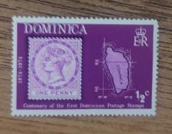 Karayip Denizi Dominica- damgasız pul