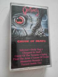 Obituary - Cause Of Death / metal / rock / kaset / cd / plak / metallica