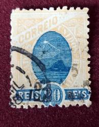 Brezilya damgalı pul 1894- 04