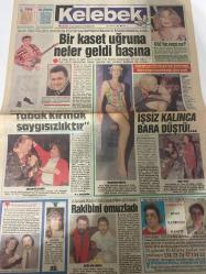 KELEBEK GAZETESİ DOĞUM GÜNÜ HEDİYESİ (TURKISH NEWSPAPPER) - 28 OCAK 1992 - TAM TAKIM 4 SAYFADIR -Asım Can Gündüz-Gül-Sarah Philip-Dimitri Xenakis-Ahmet Kaya-Çetin Oraner-Fatma Çağlar-Jane Fonda-Yekta Kara-Tansu Çiller-Tanju Çolak-Muzaffer Buyrukçu-Cemal Dündar-Dr Gündüz Tezmen-Psikolog Dr Muhteşem Nejad-Gülten Suveren-Zeynep Uğur-Steven Spielberg-Alice Walker-İdil Arslan-Bülent Ortaçgil-Nezahat Bayram-Ahmet Altınkaynak-Kanat Atkaya-Bir kaset uğruna neler geldi başına-Tabak kırmak saygısızlıktır-İşsiz kalınca bara düştü-Rakibini omuzladı-Sizin hiç ananız öldü mü-Akan sular şarap olsa-Bilmemek ayıp değil-Kimi kimden koruyorsunuz-Biraz da görgü-Kahvaltıda neyi nasıl yemeli-Cinsel sorunlar-Sevgili Güzin Abla-Evlilik Köşesi-Mor Yıllar’ı kaçırmayın-Bağlama Konçertosu-Atölyeden Sahneye-Bir fırsat meselesi-Çılgın Parti-Sevgili Oğlum-Kapıcılar Kralı-Korku-New Cap Oto Koruyucu Kılıfla Yaz Kış Arabanız Güven İçinde-Salıncak-Dün biz böyleydik-Fazlası çöp-Duydunuz mu-Sakal ne zaman yasaklandı-Günün