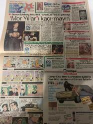 KELEBEK GAZETESİ DOĞUM GÜNÜ HEDİYESİ (TURKISH NEWSPAPPER) - 28 OCAK 1992 - TAM TAKIM 4 SAYFADIR -Asım Can Gündüz-Gül-Sarah Philip-Dimitri Xenakis-Ahmet Kaya-Çetin Oraner-Fatma Çağlar-Jane Fonda-Yekta Kara-Tansu Çiller-Tanju Çolak-Muzaffer Buyrukçu-Cemal Dündar-Dr Gündüz Tezmen-Psikolog Dr Muhteşem Nejad-Gülten Suveren-Zeynep Uğur-Steven Spielberg-Alice Walker-İdil Arslan-Bülent Ortaçgil-Nezahat Bayram-Ahmet Altınkaynak-Kanat Atkaya-Bir kaset uğruna neler geldi başına-Tabak kırmak saygısızlıktır-İşsiz kalınca bara düştü-Rakibini omuzladı-Sizin hiç ananız öldü mü-Akan sular şarap olsa-Bilmemek ayıp değil-Kimi kimden koruyorsunuz-Biraz da görgü-Kahvaltıda neyi nasıl yemeli-Cinsel sorunlar-Sevgili Güzin Abla-Evlilik Köşesi-Mor Yıllar’ı kaçırmayın-Bağlama Konçertosu-Atölyeden Sahneye-Bir fırsat meselesi-Çılgın Parti-Sevgili Oğlum-Kapıcılar Kralı-Korku-New Cap Oto Koruyucu Kılıfla Yaz Kış Arabanız Güven İçinde-Salıncak-Dün biz böyleydik-Fazlası çöp-Duydunuz mu-Sakal ne zaman yasaklandı-Günün
