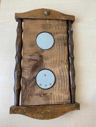 TERMOMETRE VE BAROMETRE AHŞAP NO 654