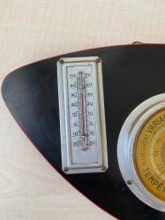 TERMOMETRE VE BAROMETRE AHŞAP NO 650