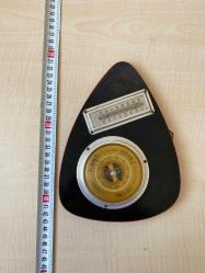 TERMOMETRE VE BAROMETRE AHŞAP NO 650