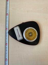 TERMOMETRE VE BAROMETRE AHŞAP NO 650