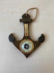 TERMOMETRE VE BAROMETRE AHŞAP NO 686