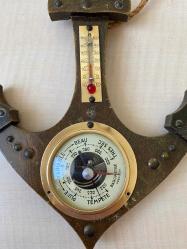 TERMOMETRE VE BAROMETRE AHŞAP NO 686