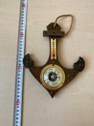 TERMOMETRE VE BAROMETRE AHŞAP NO 686