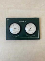 TERMOMETRE VE BAROMETRE AHŞAP NO 683