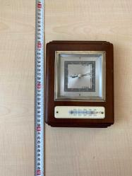 TERMOMETRE VE BAROMETRE AHŞAP NO 097