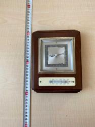 TERMOMETRE VE BAROMETRE AHŞAP NO 097