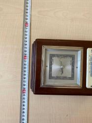 TERMOMETRE VE BAROMETRE AHŞAP NO 097