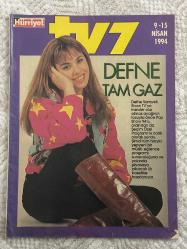 1994 Hürriyet TV 7 Defne Samyeli dergi
