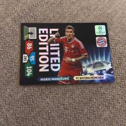Mario Mandzukic LIMITED EDITION Panini Champions League Adrenalyn xl 2013-2014